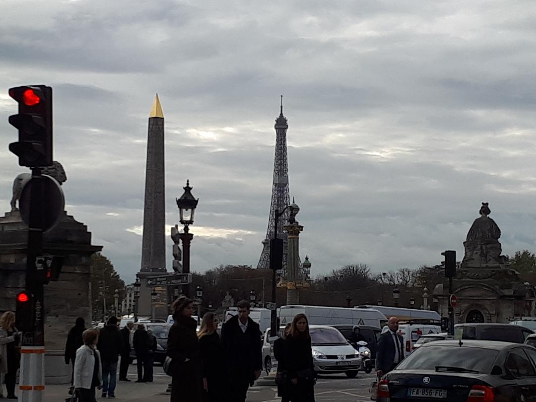 paris pl de la concorde obelisk and eiffel afar nov19