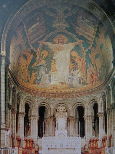 Paris basilica sacre coeur altar