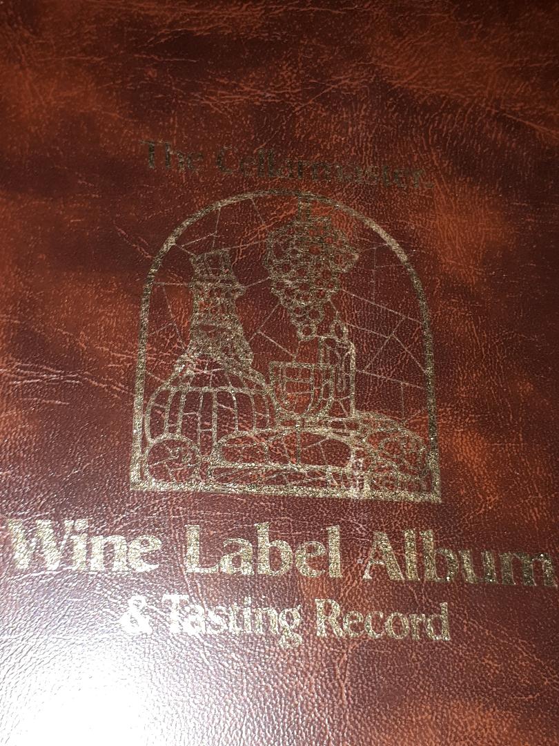 The cellarmaster wine label album