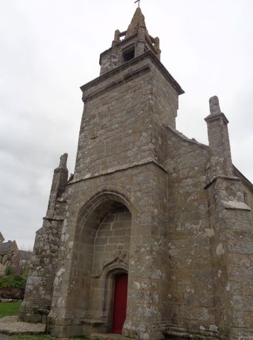 Plouharnel chapelle Sainte Barbe front feb23