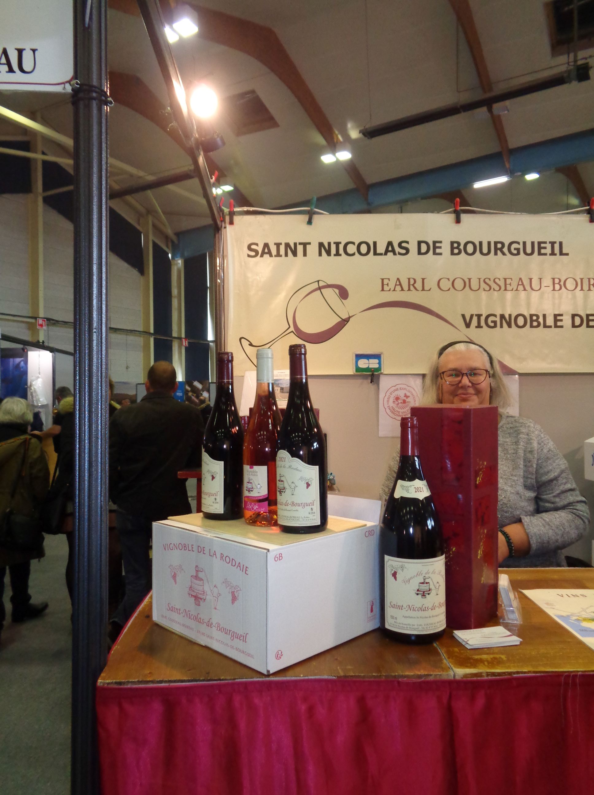 Vannes salon des vins Cousseau Boireau SN Bourgueil wines owner mar23